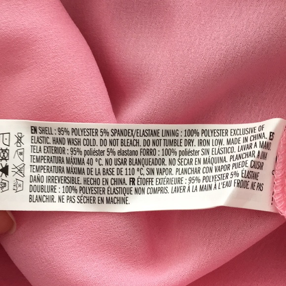 NWT English Factory pink ruffle tiered maxi dress M Vici Caprice dress - Picture 13 of 13